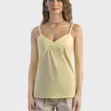 POPLIN TOP WITH STRAPS
