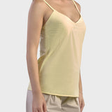 POPLIN TOP WITH STRAPS