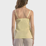 POPLIN TOP WITH STRAPS