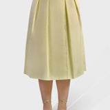 MIDI SKIRT WITH PLEATS
