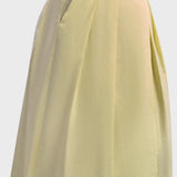 MIDI SKIRT WITH PLEATS