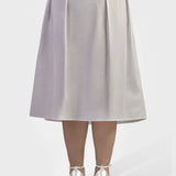 MIDI SKIRT WITH PLEATS