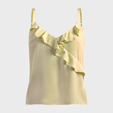TOP WITH STRAPS AND RUFFLES