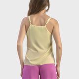 TOP WITH STRAPS AND RUFFLES