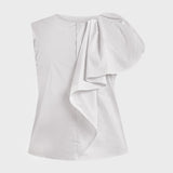 MAXI RUFFLED TOP