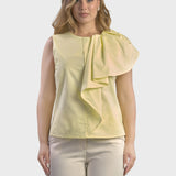 MAXI RUFFLED TOP