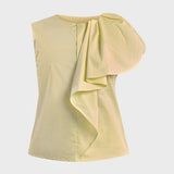 MAXI RUFFLED TOP